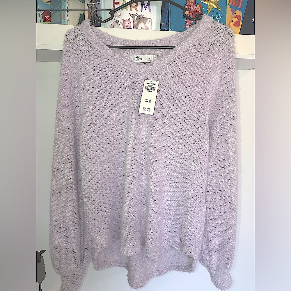 Never worn, brand new Hollister sweater. Size medium.